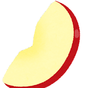 apple slice image