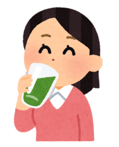 drink_aojiru_woman